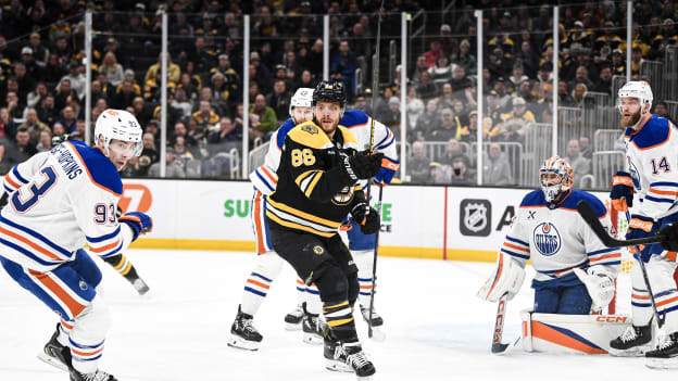 Boston Bruins drabbades av en förlustserie på fem matcher för första gången på senare år